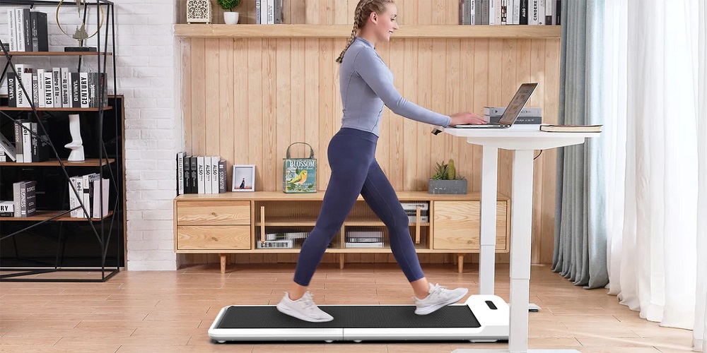 What work can you do while walking on a treadmill?